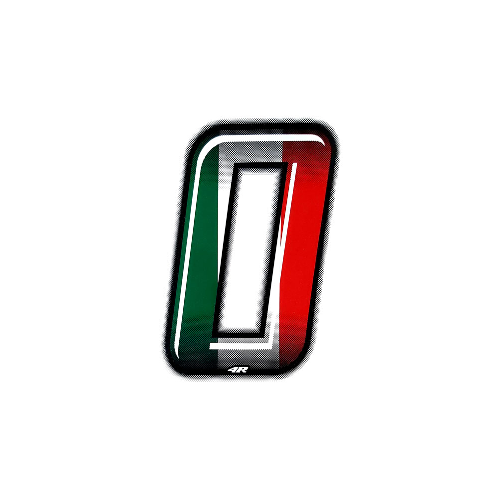 Numeri Adesivi Tricolore – Motorstile