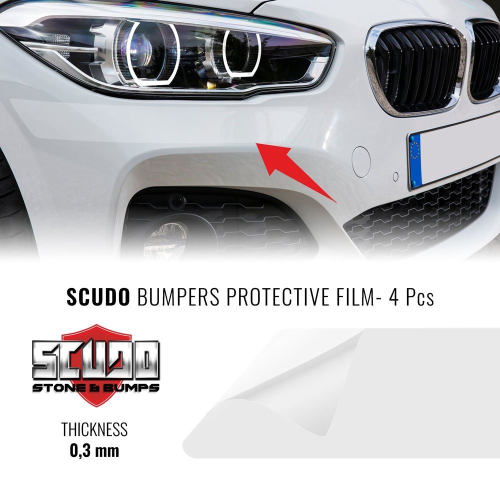 Salvaporta Adesivi per Auto Scudo Bump Door, 80 x 4 cm, Spessore 0.3 mm –  Motorstile