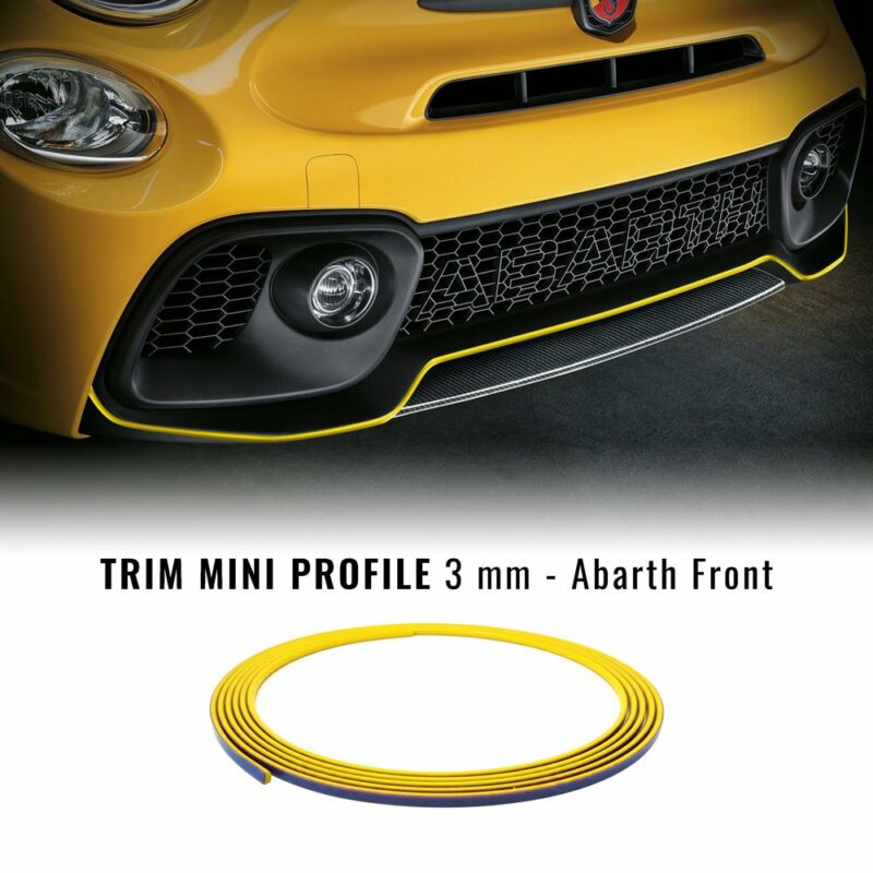 Profilo Adesivo per Paraurti Anteriore Fiat 500 Abarth – Motorstile